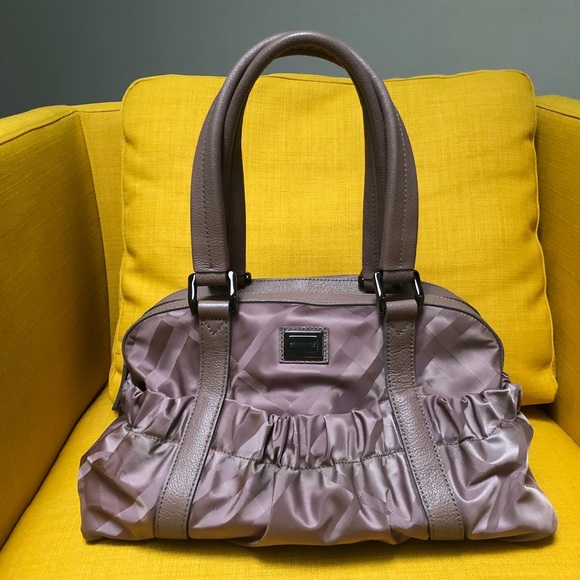 Burberry Handbags - Burberry Old Rose Satchel Bag